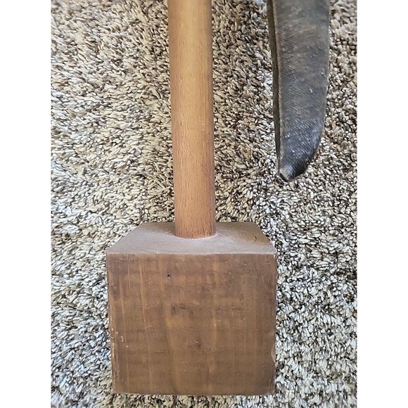 23” Primitive Crow on a Wood Stand with American Flag Grubby Home Decor - Picture 4 of 10